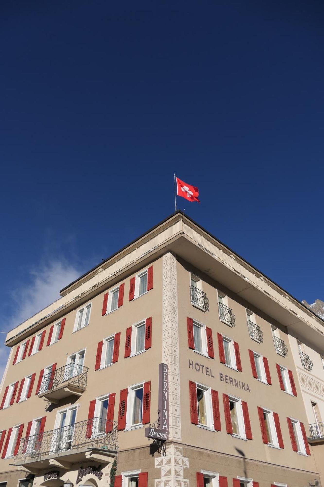Hotel Bernina Pontresina Buitenkant foto